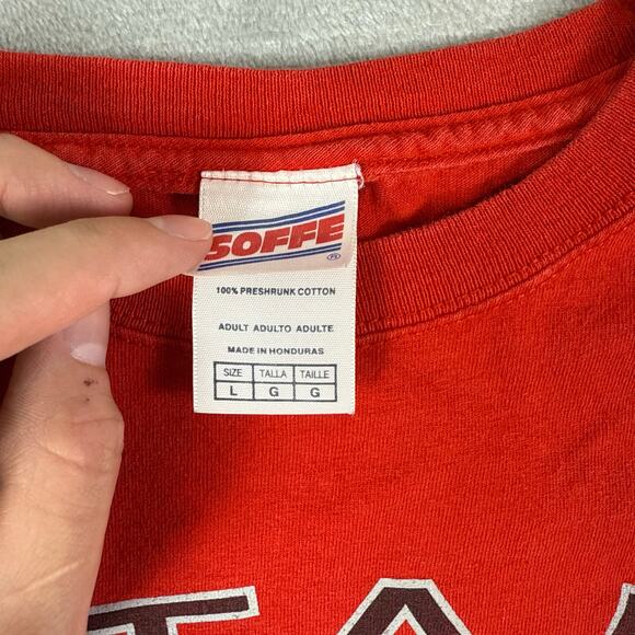 Vintage Soffes University Of Utah Utes Shirt Size Large - Picture 7 of 9